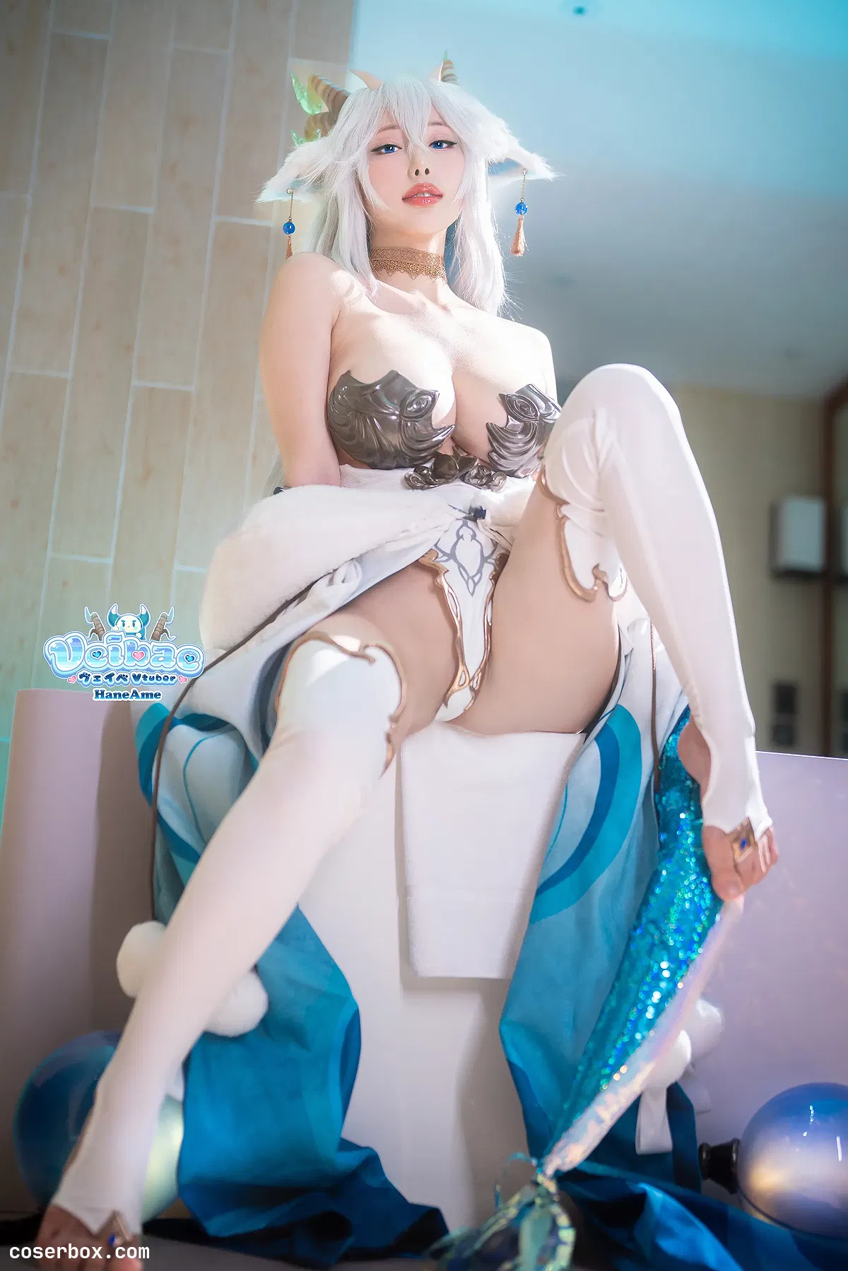 雨波 2025.07.16 Vtuber Veibae 恶魔女仆&龙娘 写真书 - 2