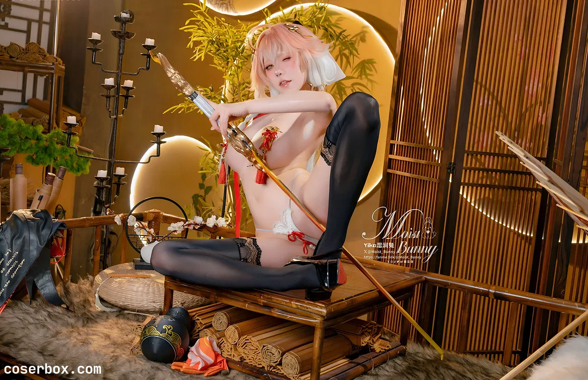 咬一口兔娘(Yiko湿润兔) 2025.07.24 6月作品 炽羽策阵星 长离 - 1