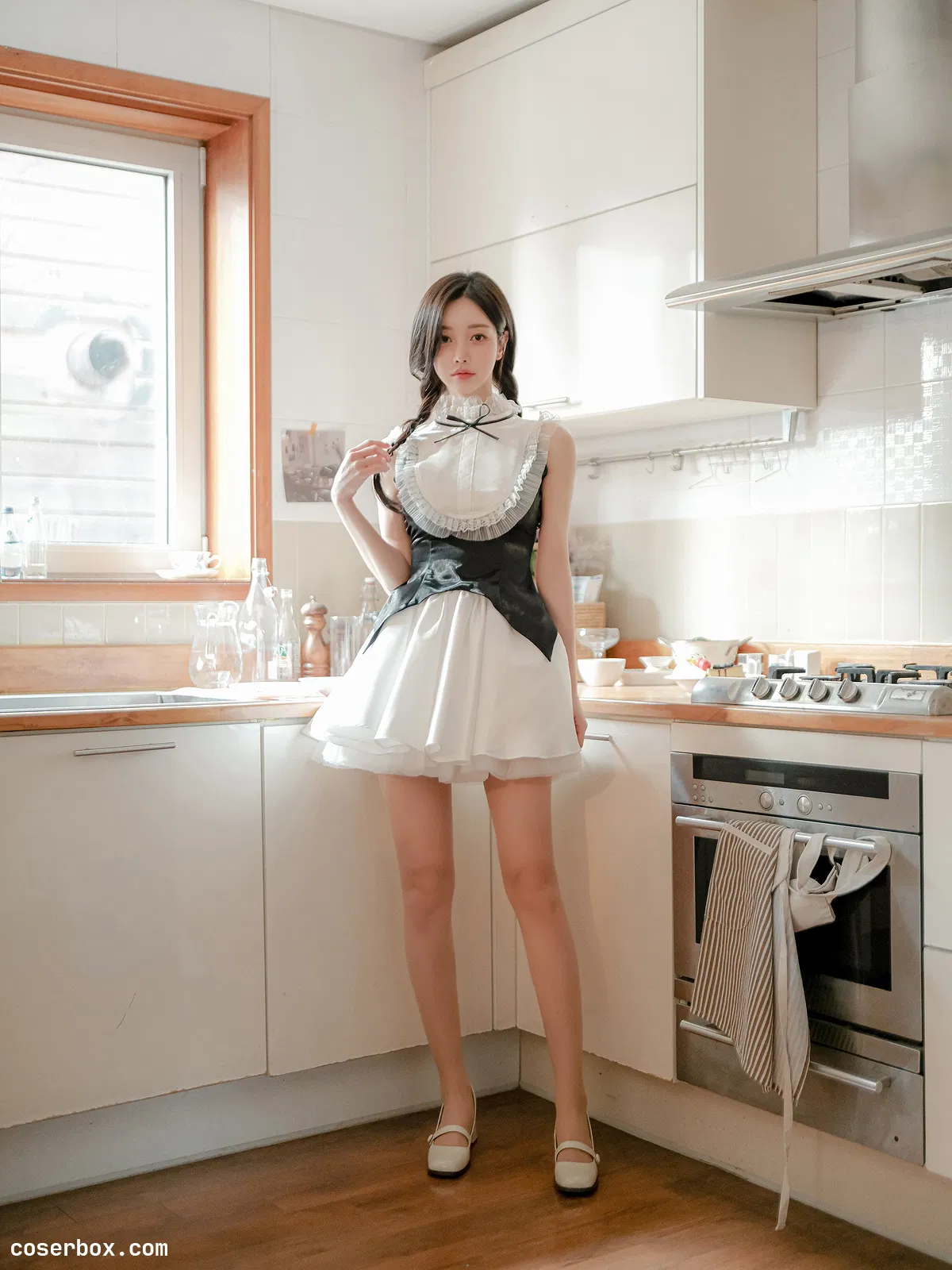 孙允珠 2025.07.28 意式熏草玫瑰凯瑟琳女仆衣裙 - 1