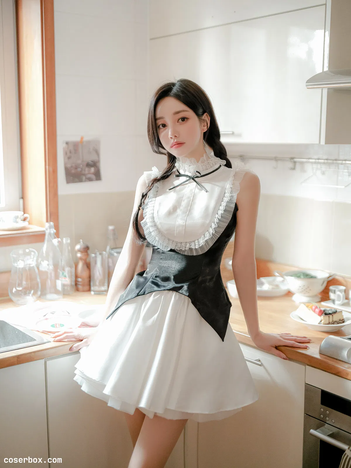 孙允珠 2025.07.28 意式熏草玫瑰凯瑟琳女仆衣裙 - 2