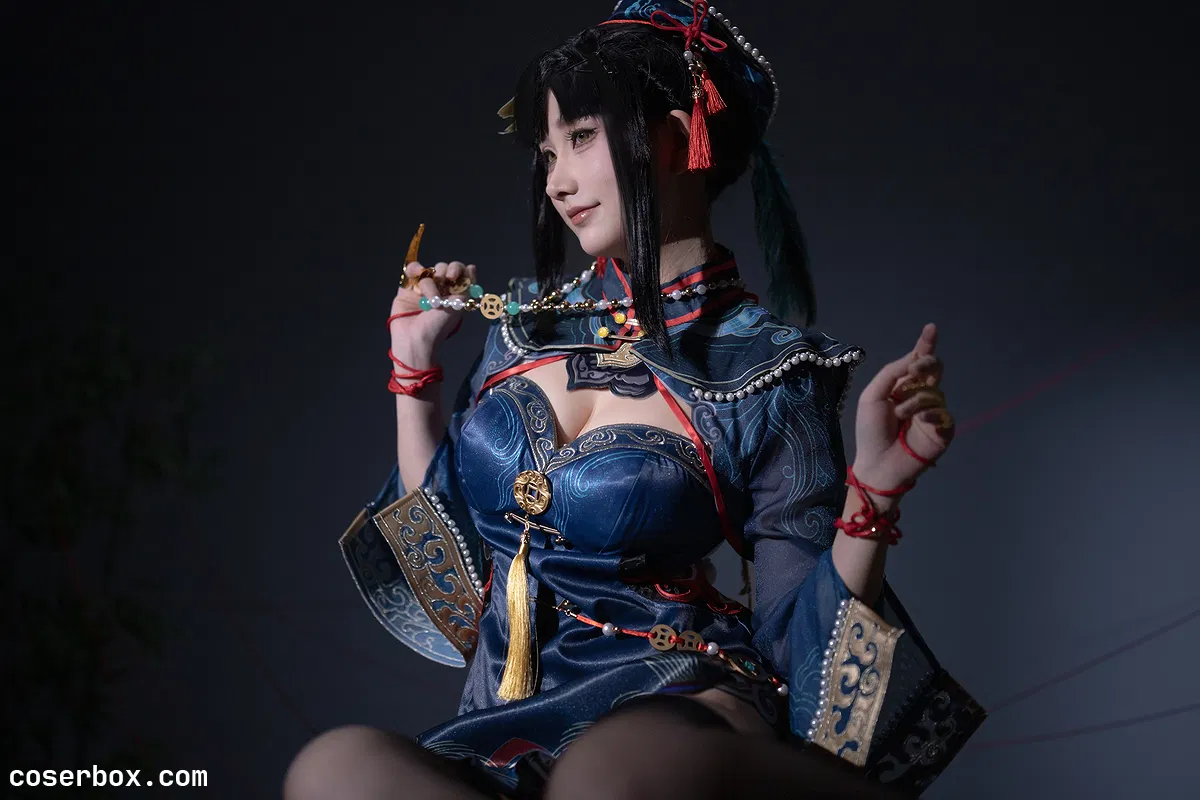 梓猫AzuNyan 2025.07.27 舰长图-永劫无间-玉玲珑·小僵尸墨行衣 - 1