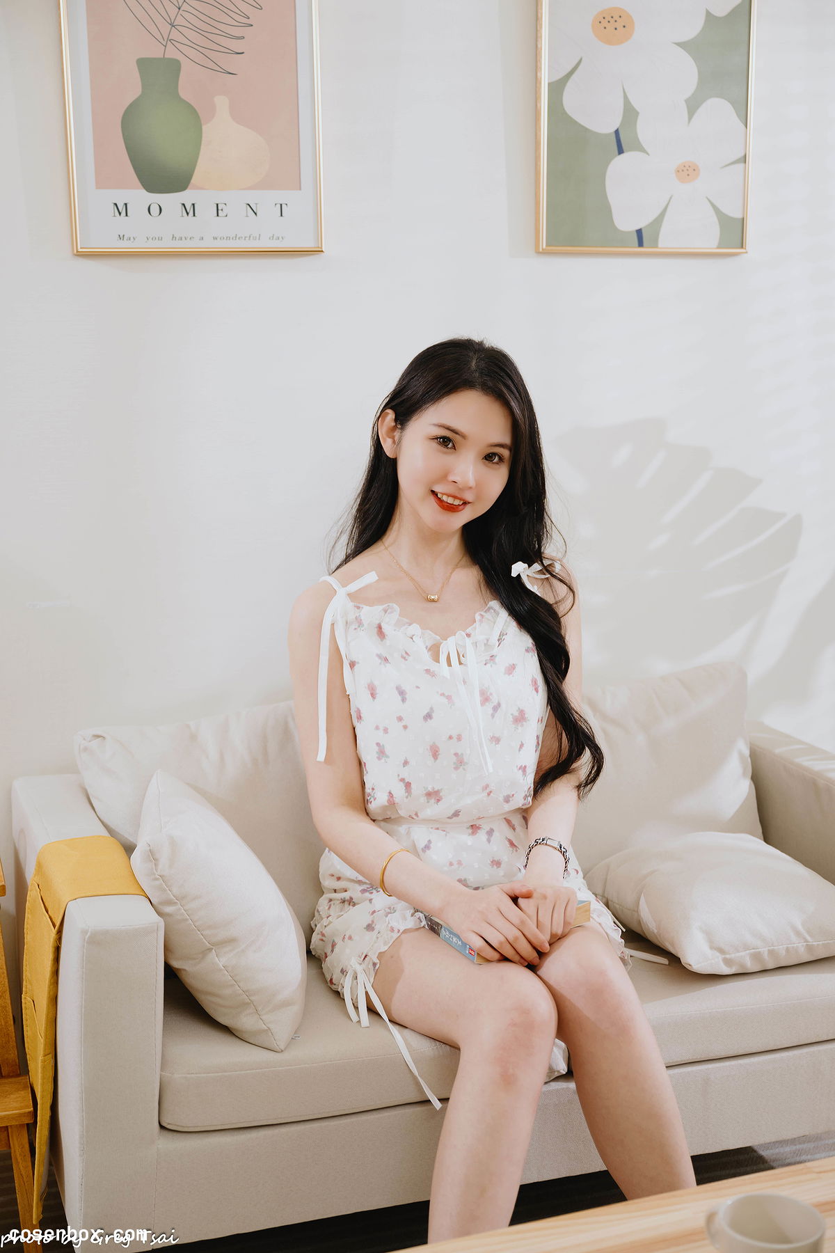 米浆 2025.08.06 碎花连衣裙 - 1