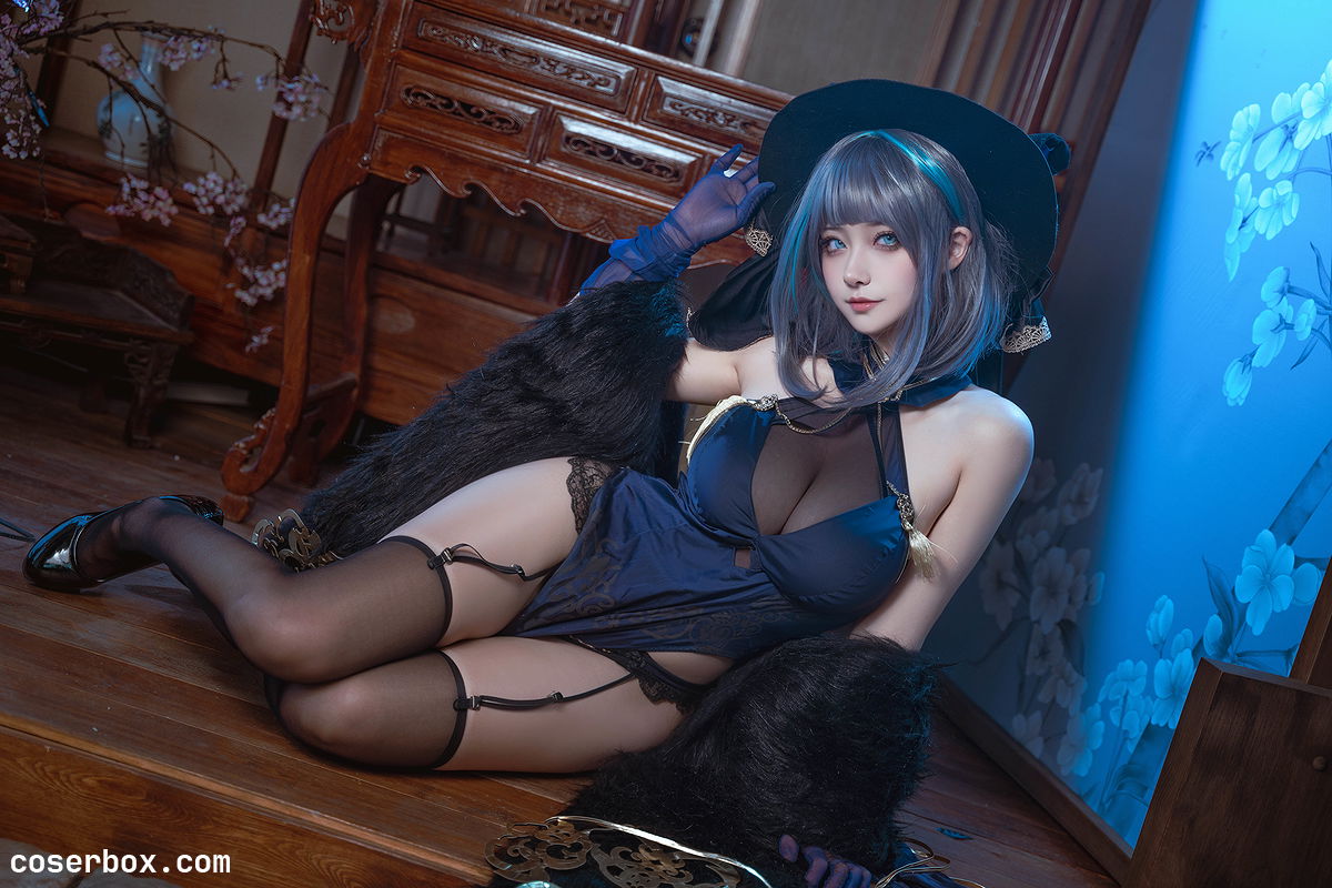 Seya-狮砸 2025.08.06 碧蓝航线 柴郡 旗袍 - 1