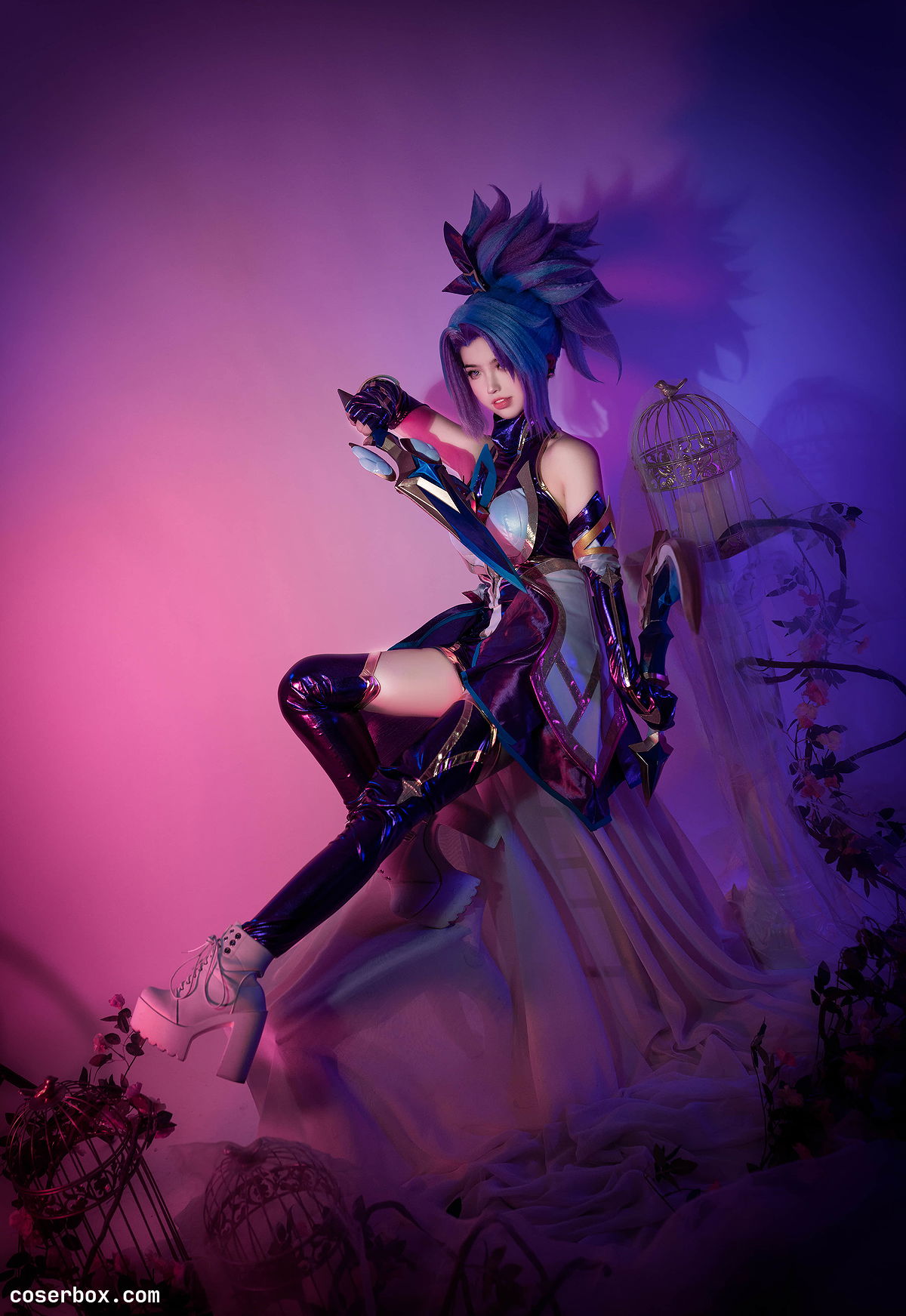 Xiaoyukiko小鱼 2025.08.06 星之守护者阿卡丽 &黑子Lilac 卡莎 - 2