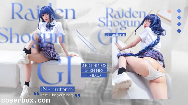 eliza喵喵 2025.08.14 雷電将軍制服 - 1