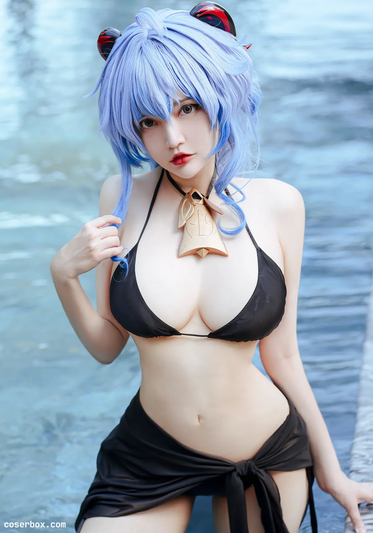 Potato Godzilla 2025.08.20 Ganyu Bikini 甘雨比基尼 清新版 - 1