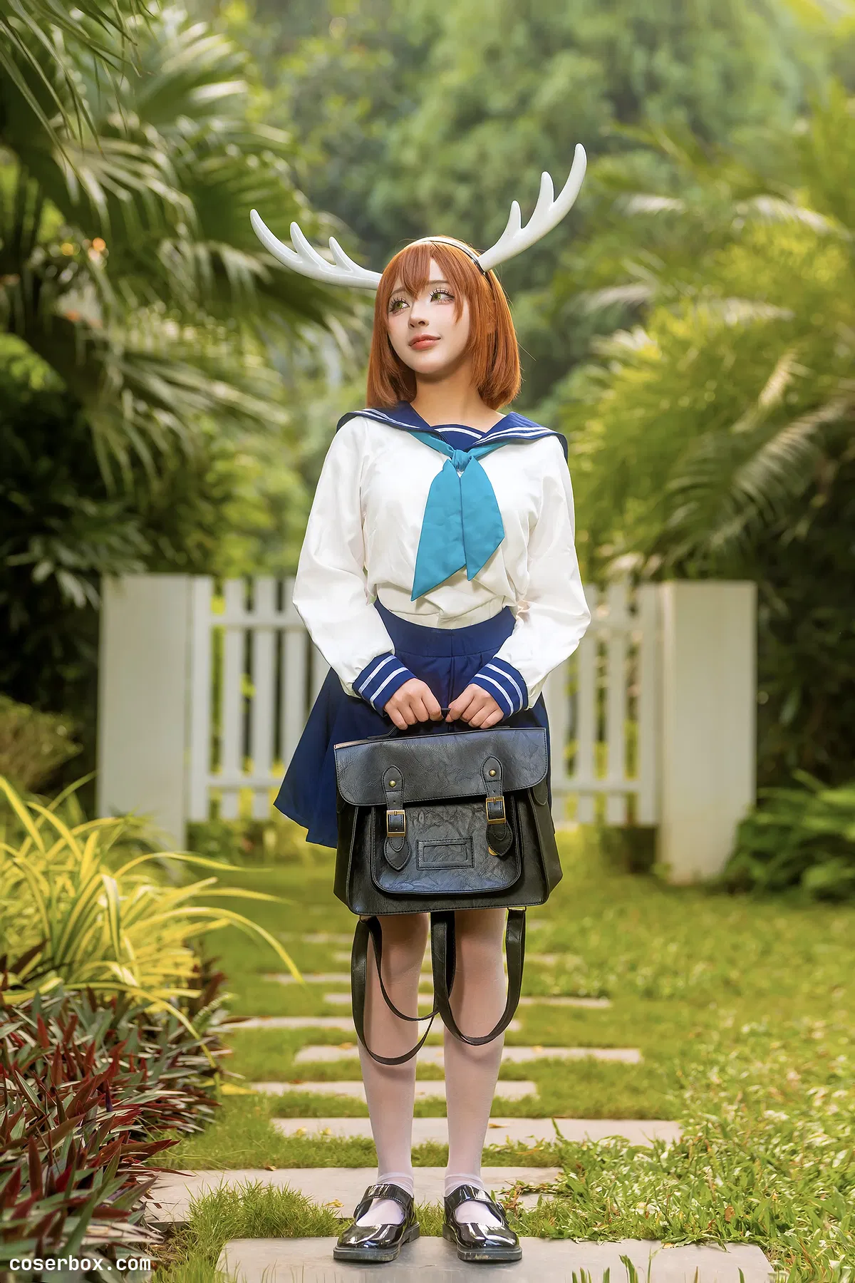 Meiilyn 2025.08.20 My Deer Friend Nokotan 鹿乃子乃子虎视眈眈 - 1