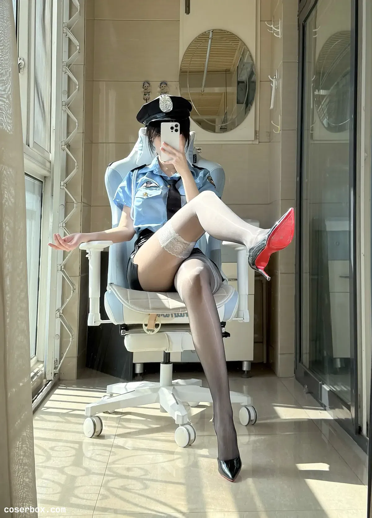 不可爱羚 2025.08.25 高价定制 女警制服 - 2