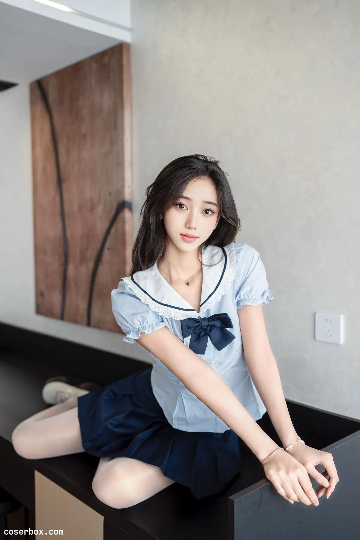 时安安 2025.09.06 内购私拍 学妹白丝 - 2