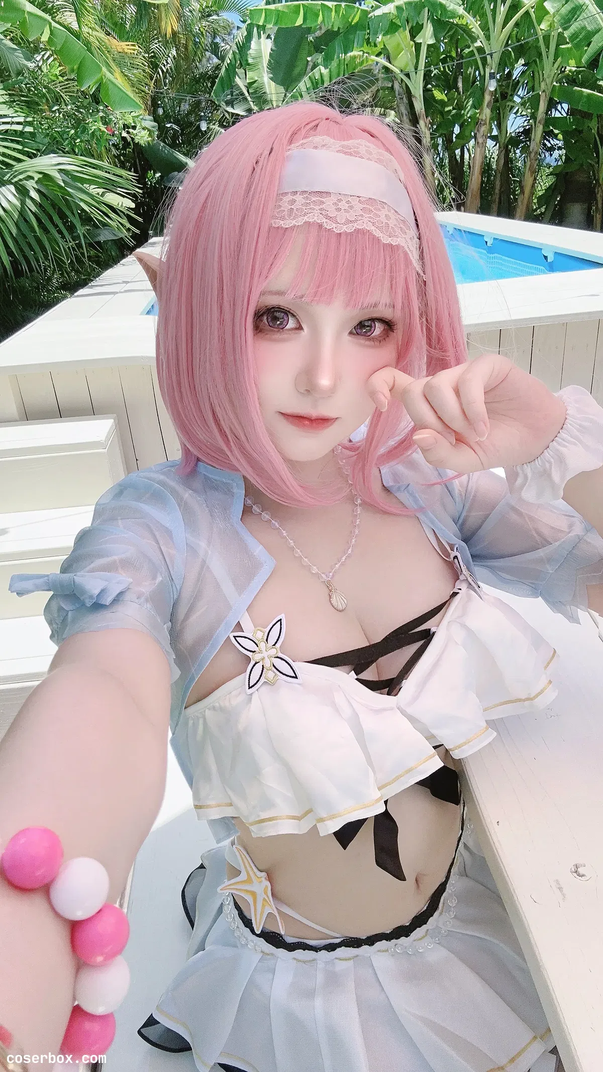 Yuki亭 2025.09.15 24冲绳夏日自拍册 爱莉希雅 - 1