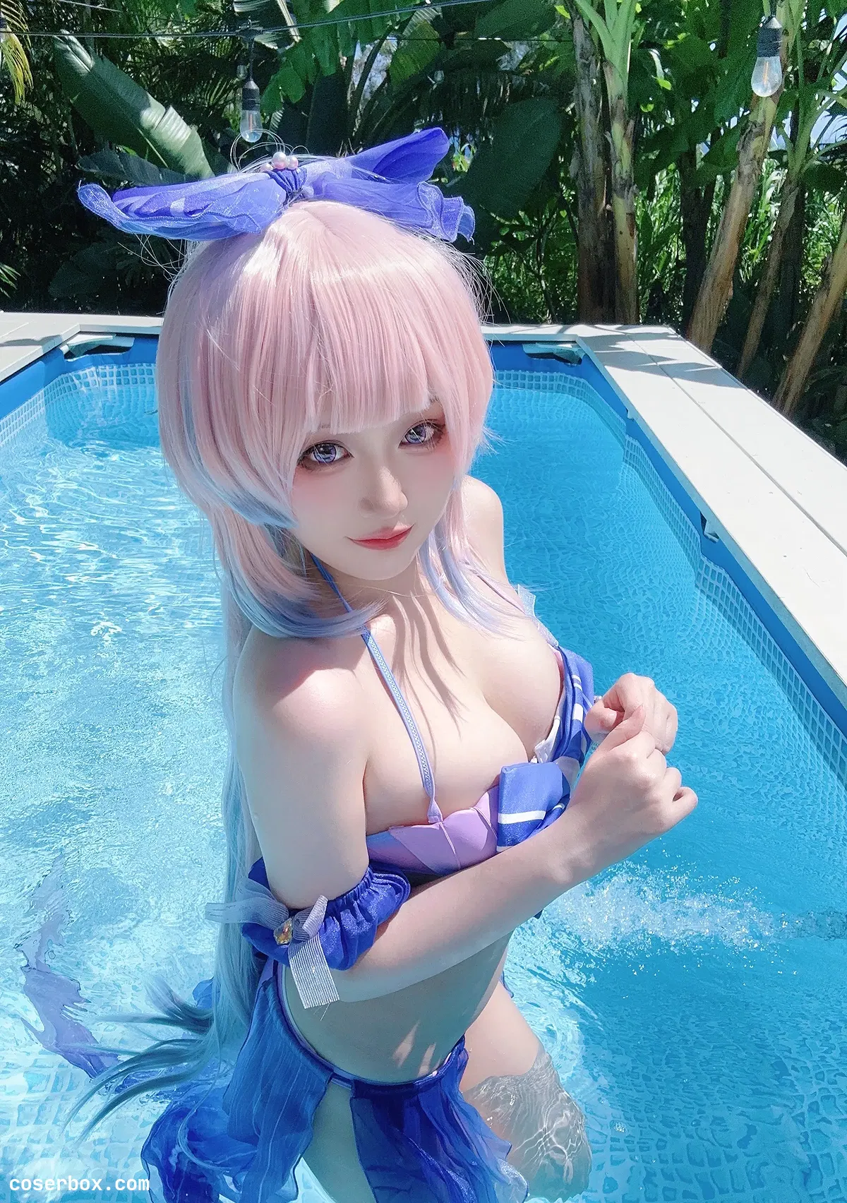 Yuki亭 2025.09.12 24冲绳夏日自拍册 心海泳装 - 2