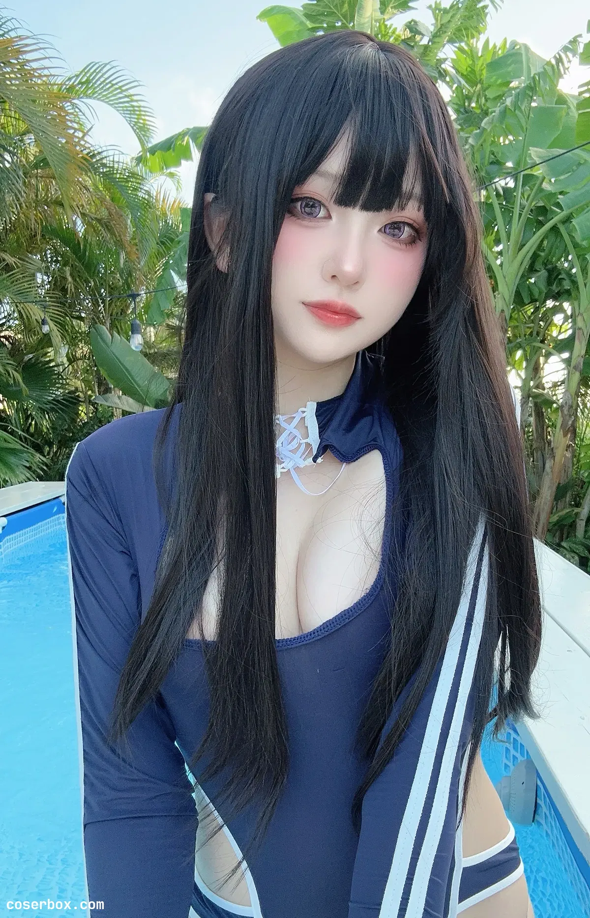 Yuki亭 2025.09.14 24冲绳夏日自拍册 黑长直死库水 - 1