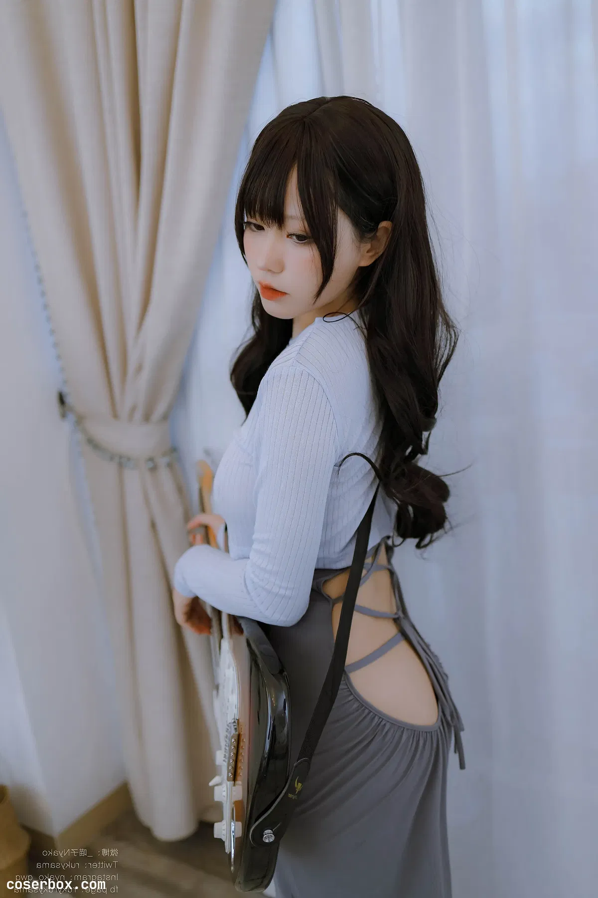 Nyako喵子 2025.10.04 吉他妹妹 连衣裙 - 1