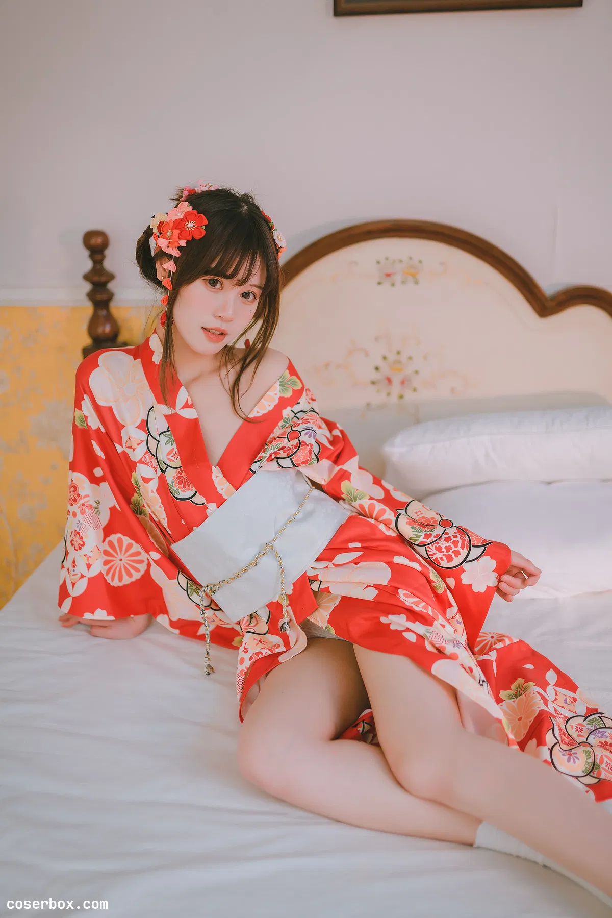 千反田鹿子(星黛鹿鹿) 2025.10.10 日常浴衣室内 - 2