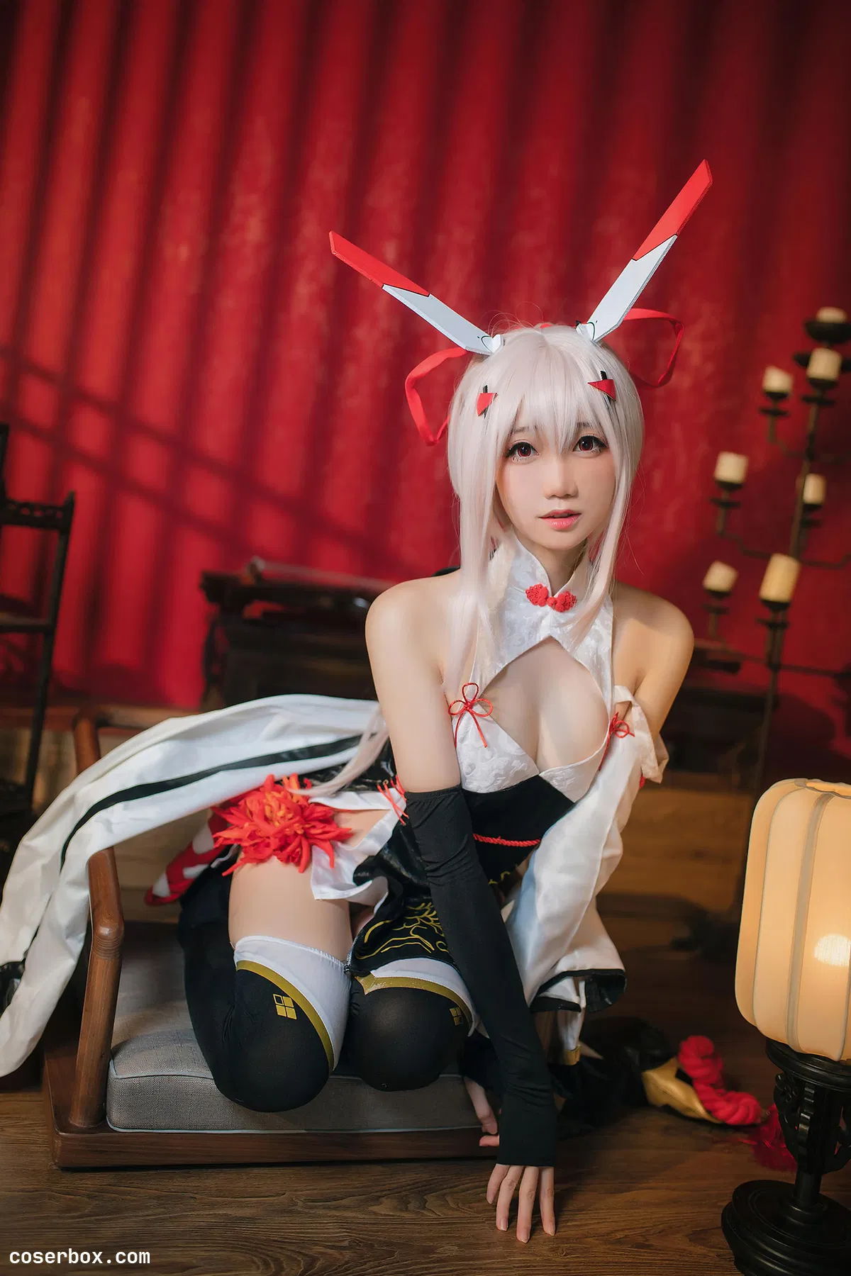 焖焖碳 2025.10.19 碧蓝航线-绫波旗袍·新岁之鬼神 - 1