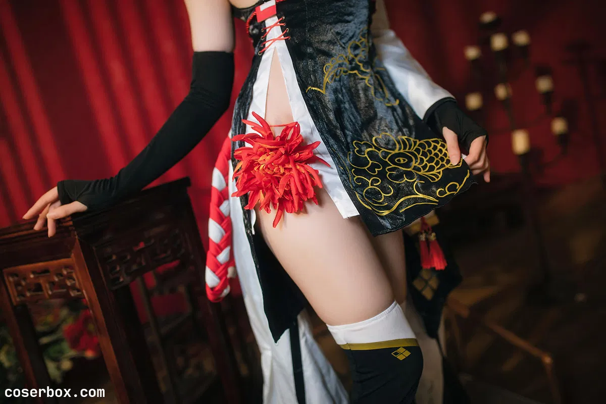 焖焖碳 2025.10.19 碧蓝航线-绫波旗袍·新岁之鬼神 - 2