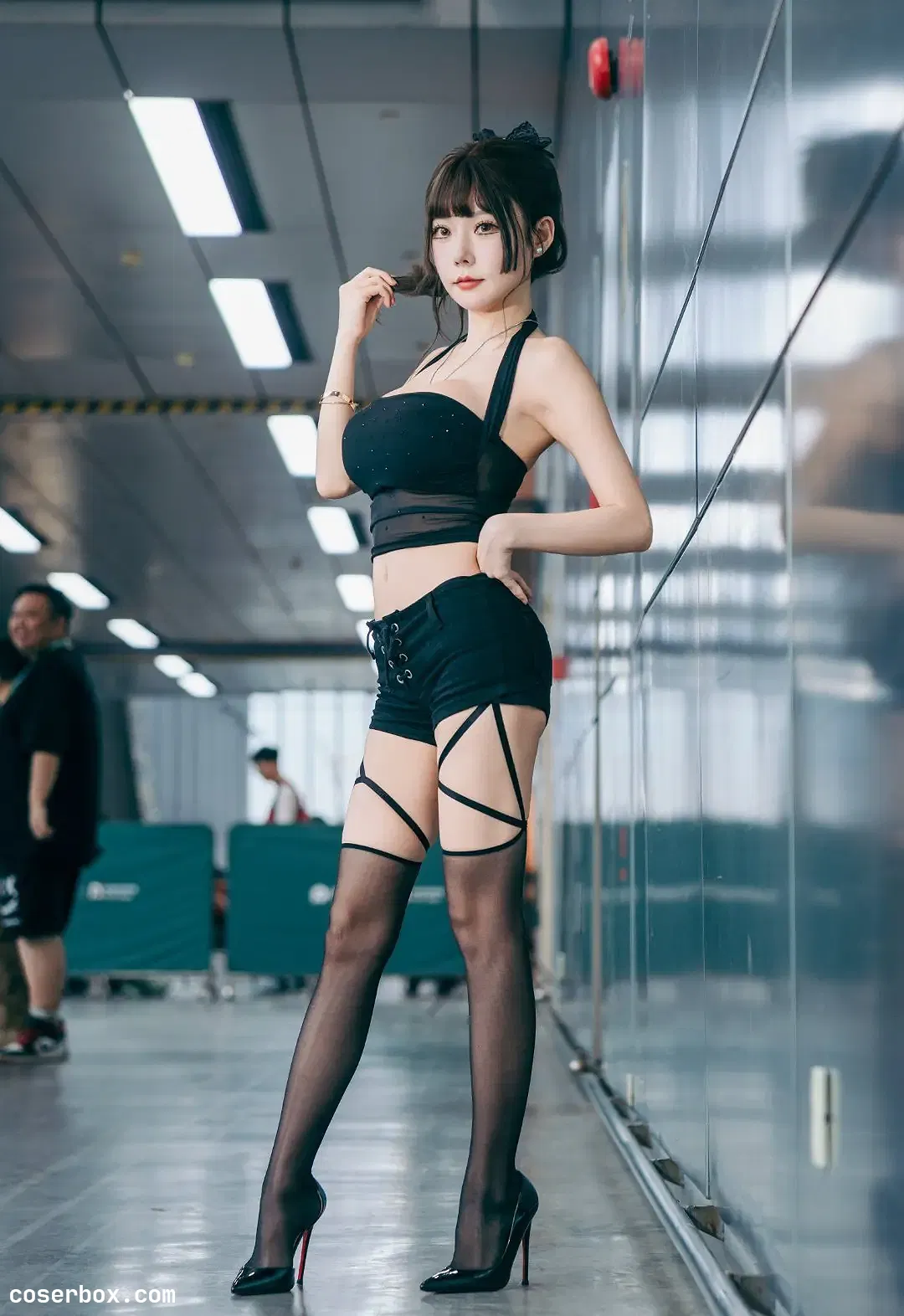 香草喵露露 2025.10.21 漫展返图 扎单马尾 - 1