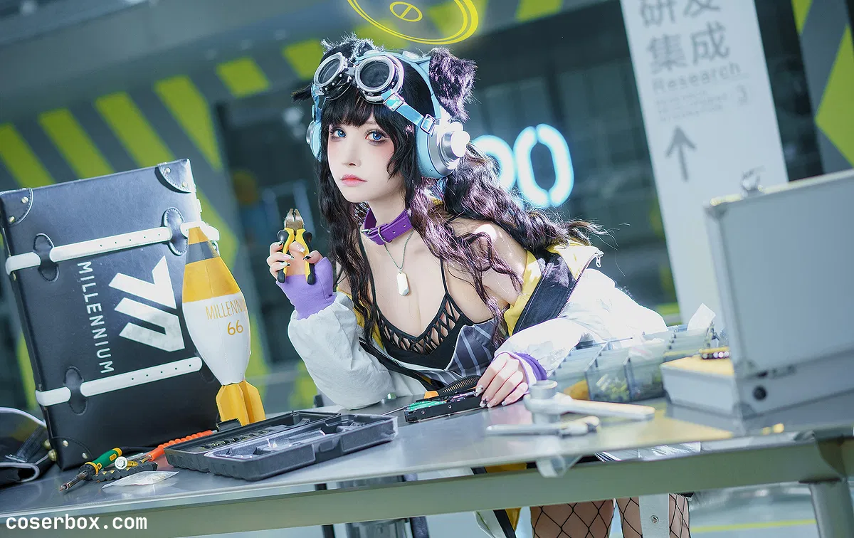 一千只猫薄禾 2025.11.04 蔚蓝档案 猫冢响 - 1