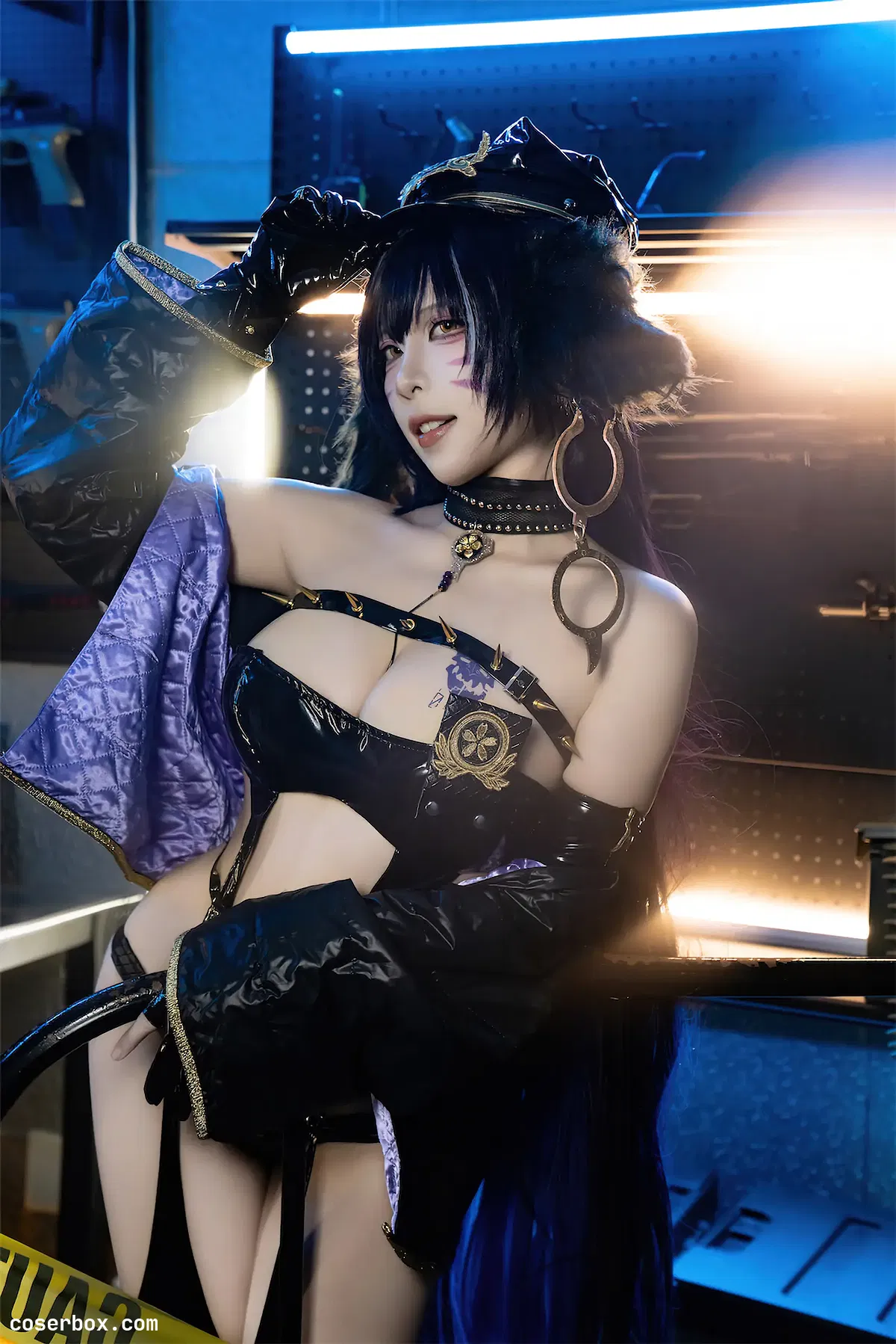 二佐Nisa 2025.11.09 碧蓝航线 武藏 女警 - 2