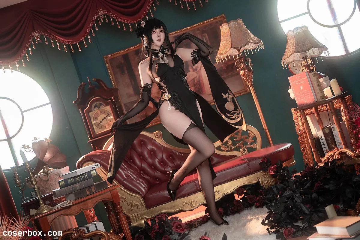 Natsuko夏夏子 2025.11.12 碧蓝航线镇海旗袍 - 2