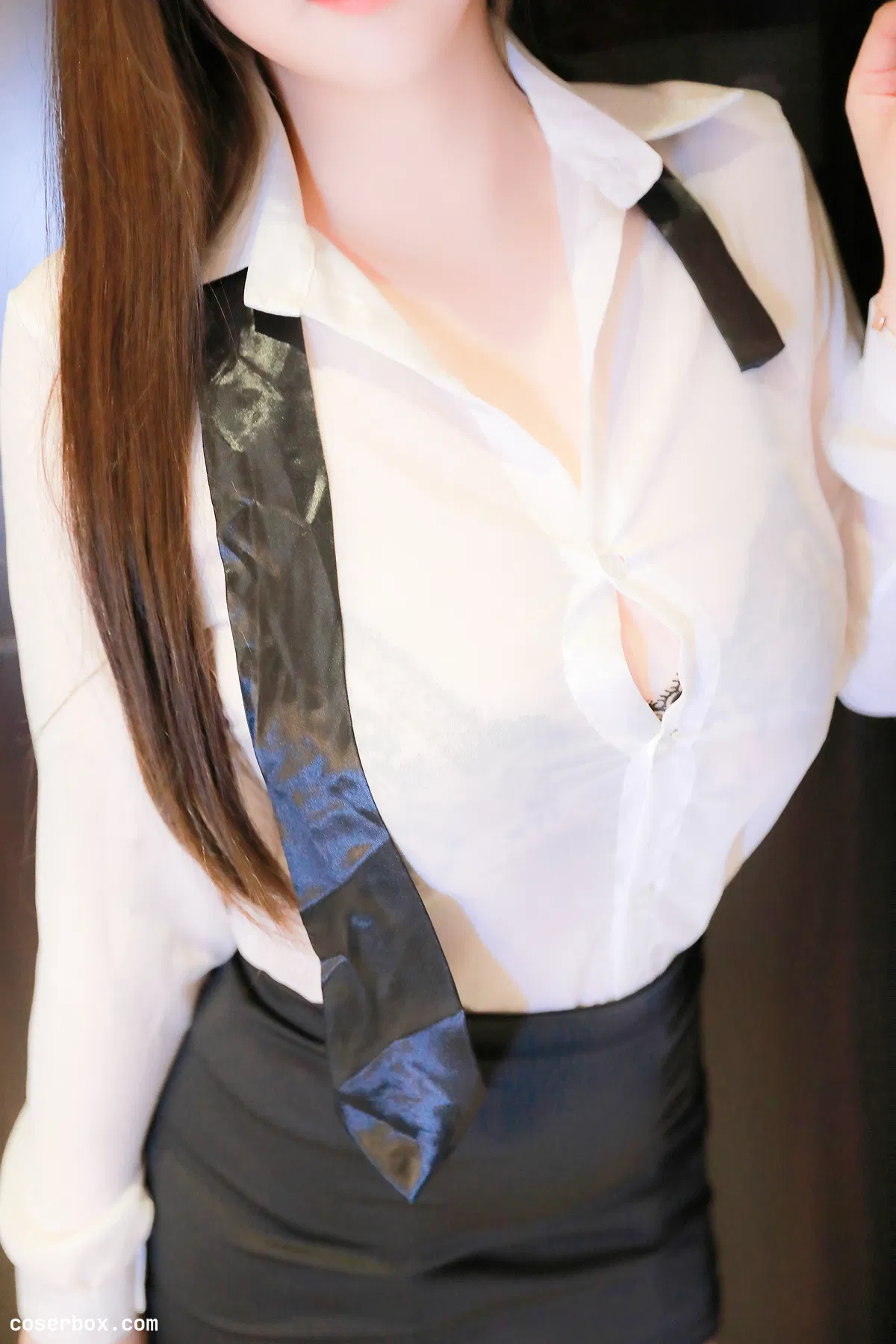 小肉肉咪 2025.11.14 内购私拍 御姐黑丝秘书 - 2