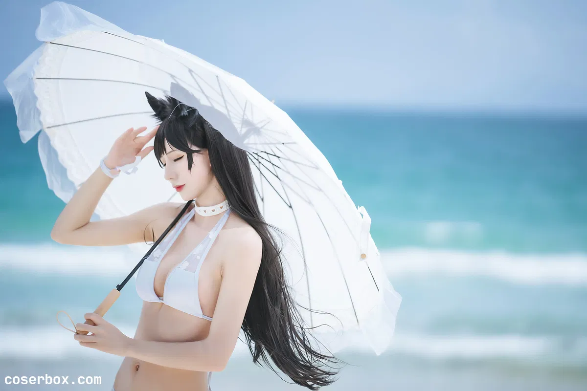 masaki雅祈 2025.11.24 碧蓝航线 爱宕 泳装 - 1