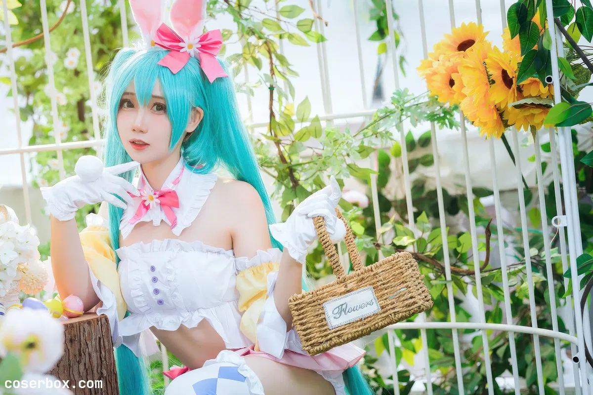 焖焖碳 2025.12.01 初音未来 复活节兔子 - 2