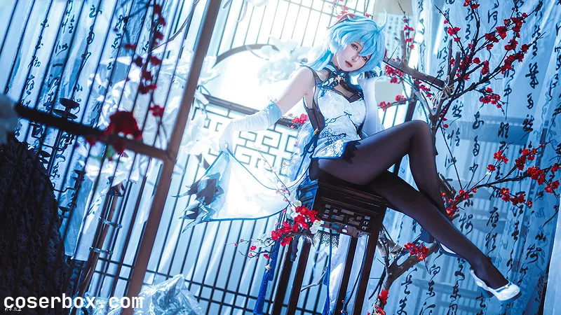 蠢沫沫 2025.12.05 原神 甘雨旗袍