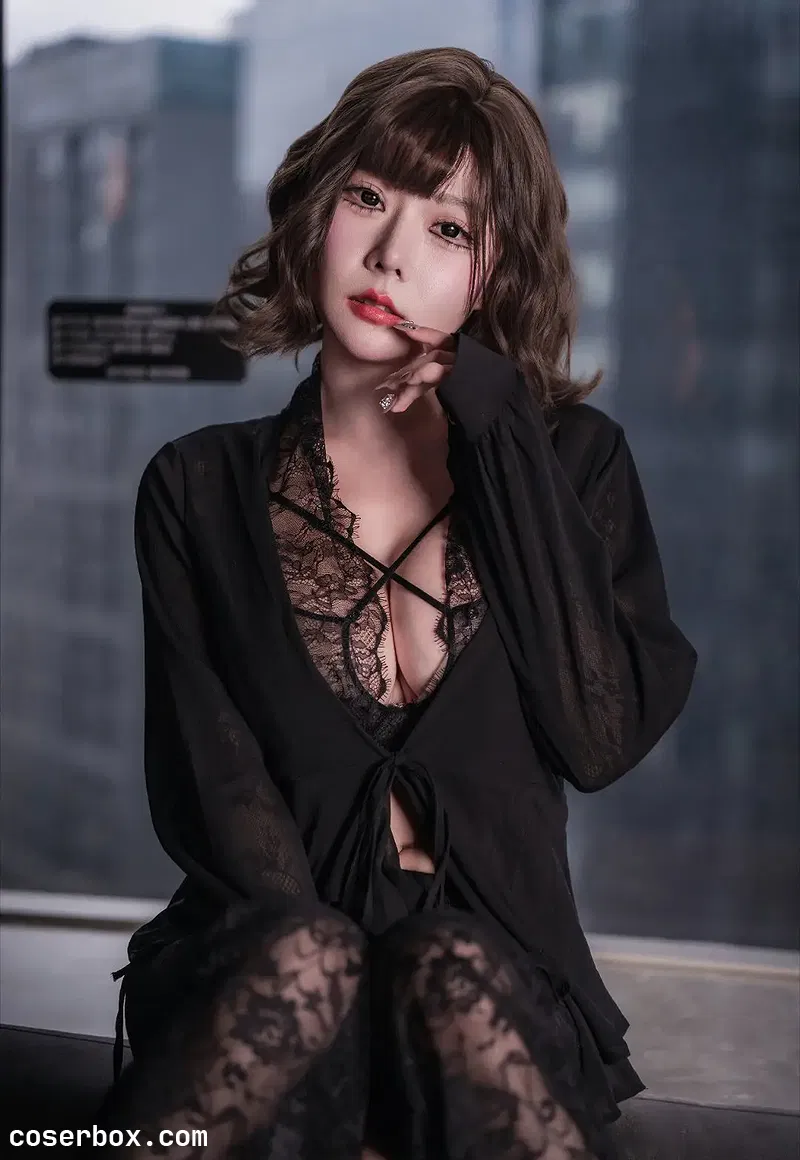 香草喵露露 2025.12.03 摄影会返图 黑丝甜美御姐