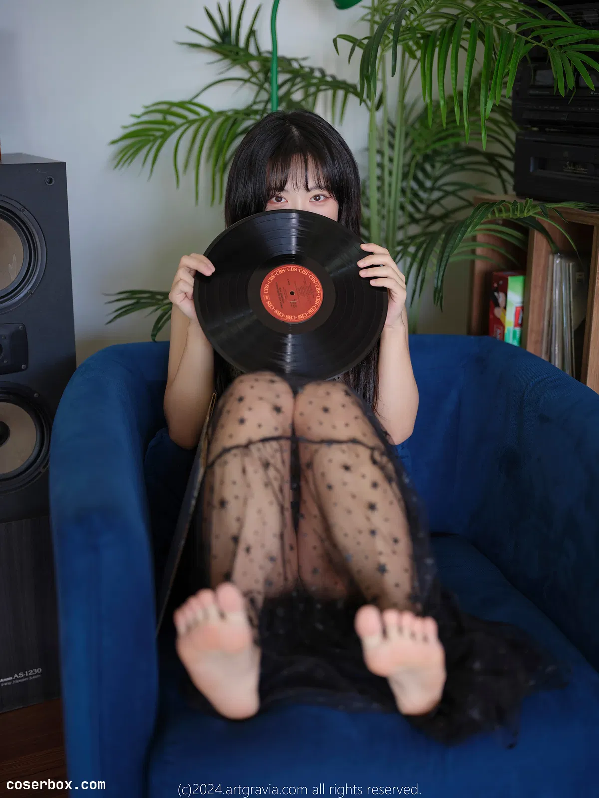 ArtGravia 2025.12.10 Vol.611 Areumm 黑色蕾丝 - 2