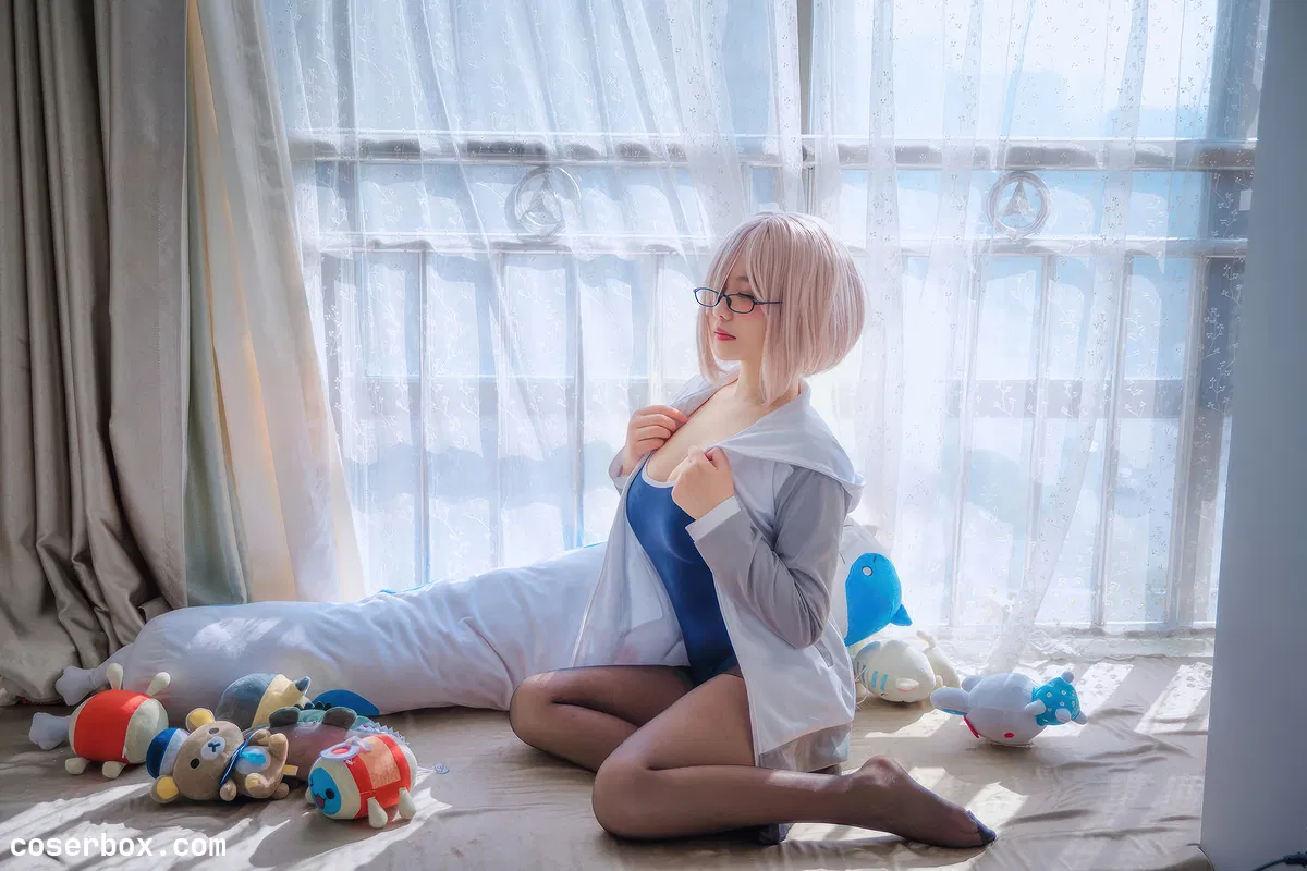 阿半今天很开心 2025.12.04 玛修同人体操服 - 2