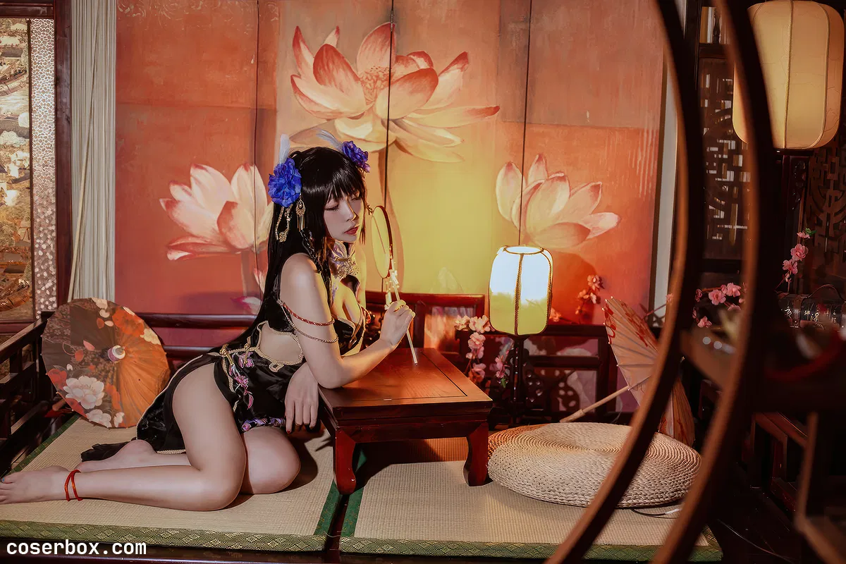 二佐Nisa 2025.12.29 碧蓝航线 比叡鲟旗袍 - 2