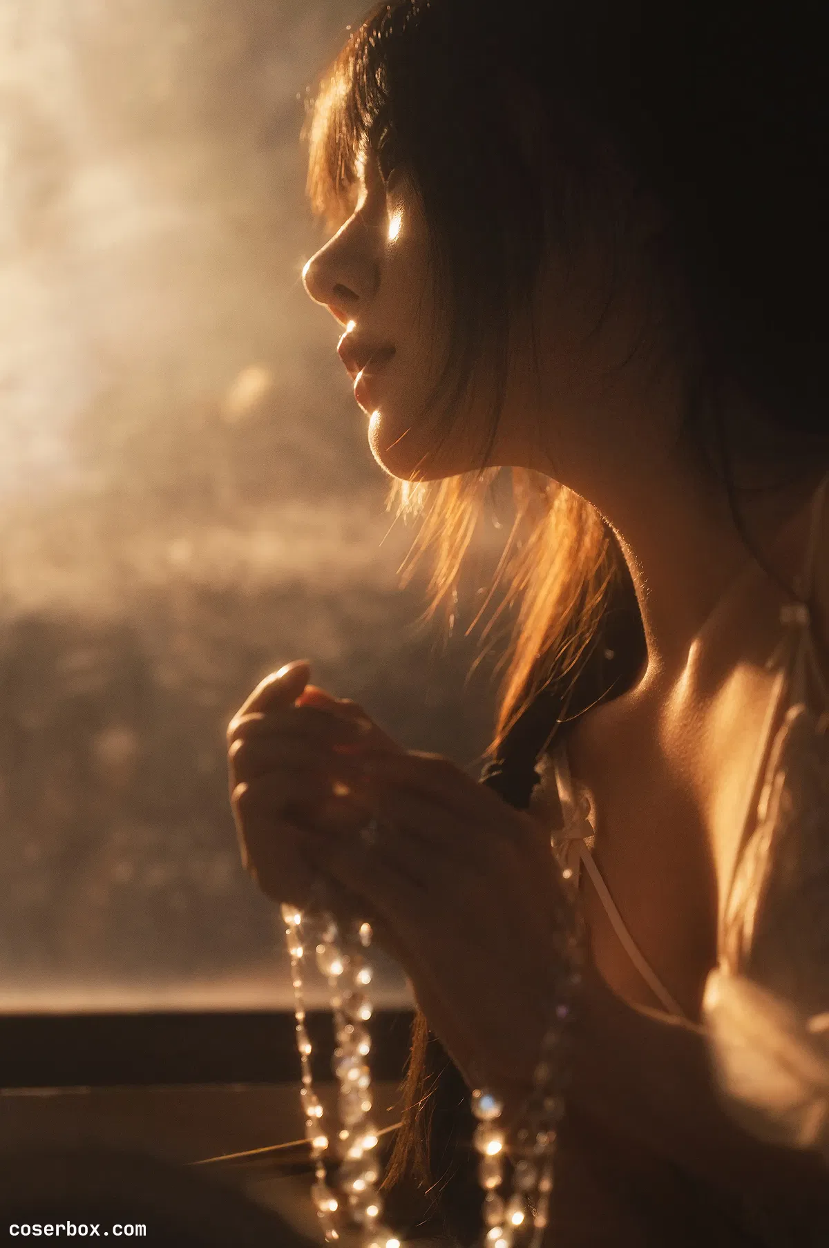 香草喵露露 2026.01.19 舰长图 白丝纱裙 - 1