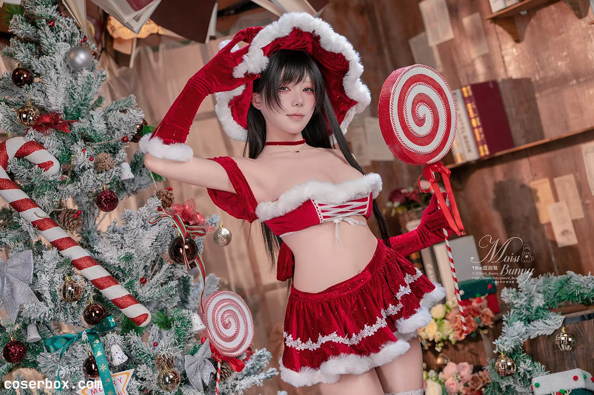 咬一口兔娘(Yiko湿润兔) 2026.01.17 2025年12月作品『魔法圣诞星』 - 1