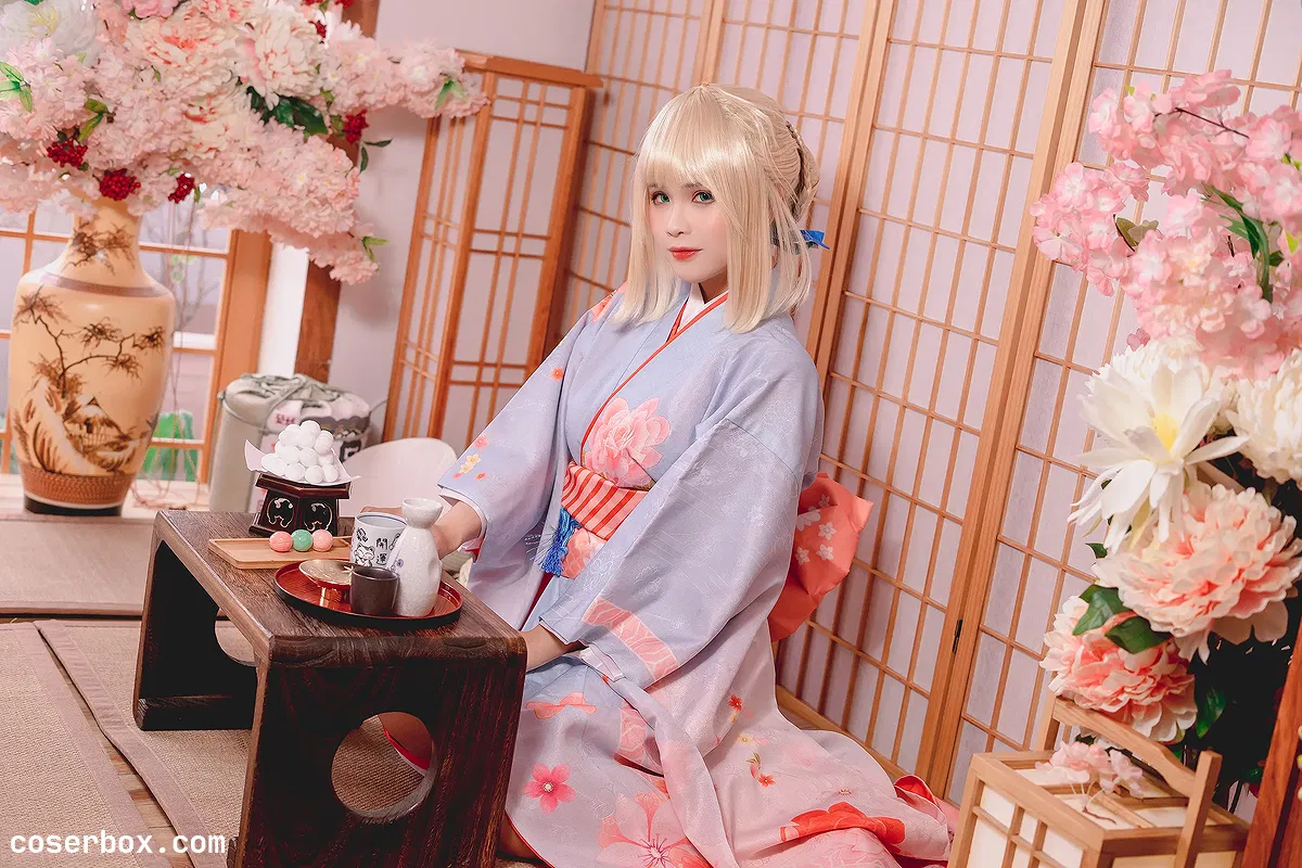 Pyon Lay 2026.01.26 Saber Kimono 呆毛王和服 - 1