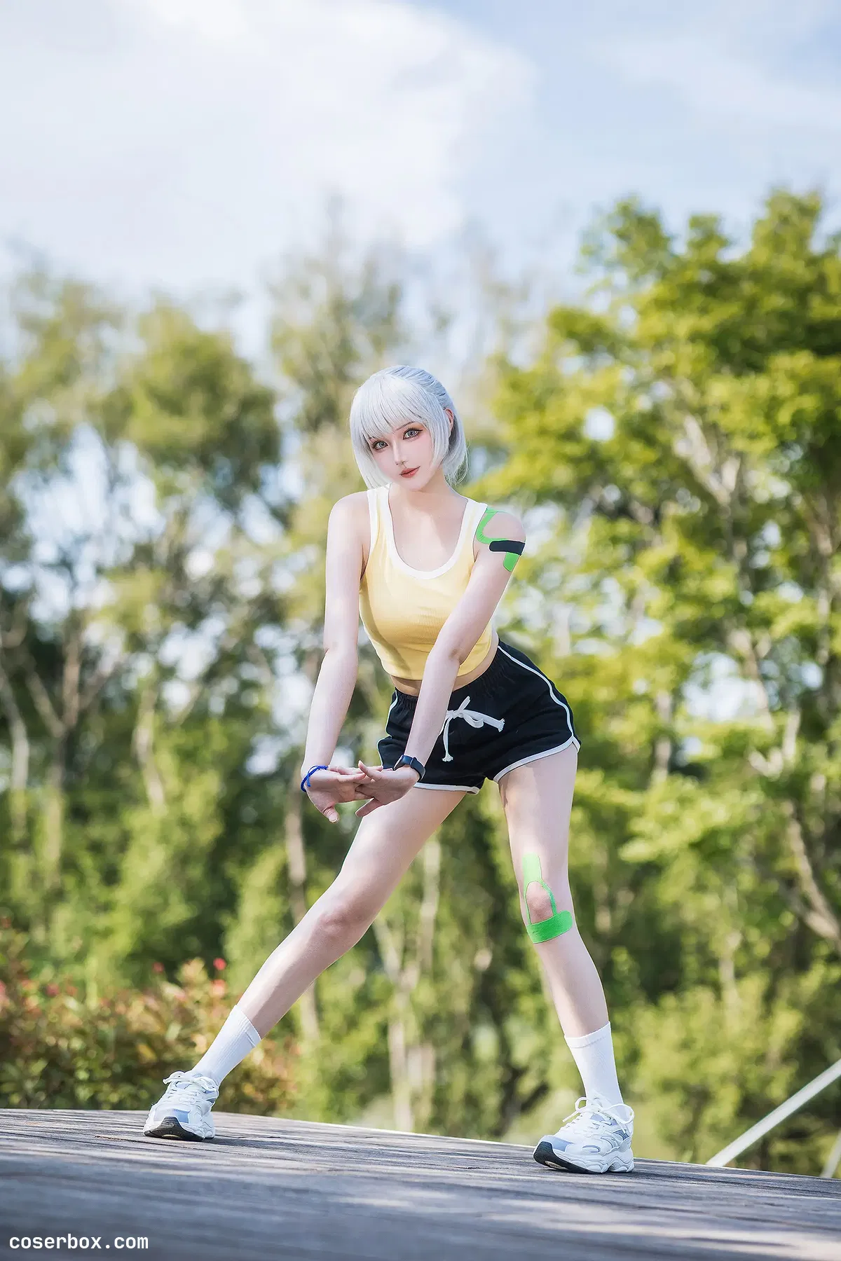 瓜希酱 2026.02.03 灵笼-白月魁运动服 - 1