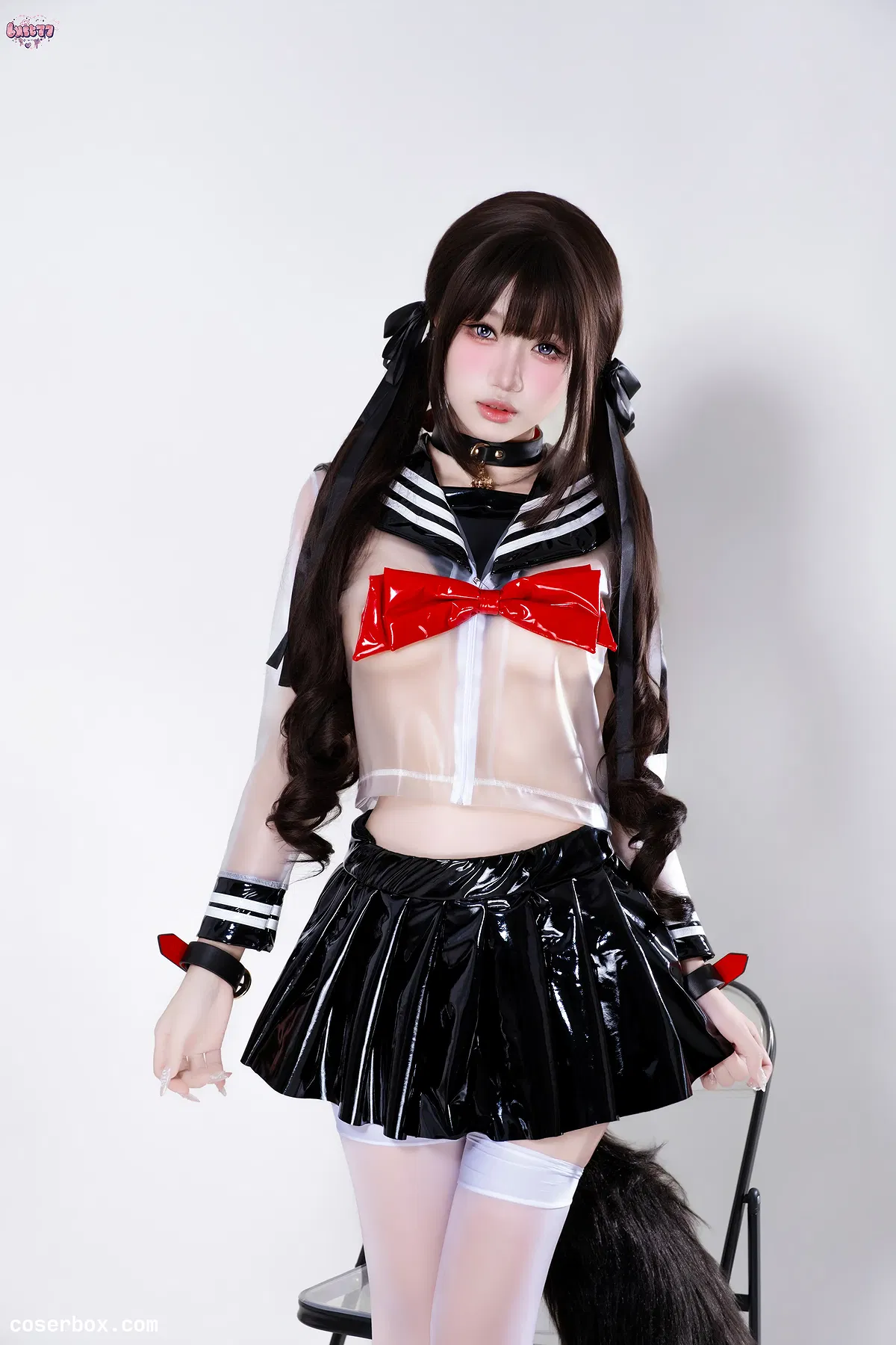 柒柒要乖哦 2026.02.04 兽尾透明JK - 2