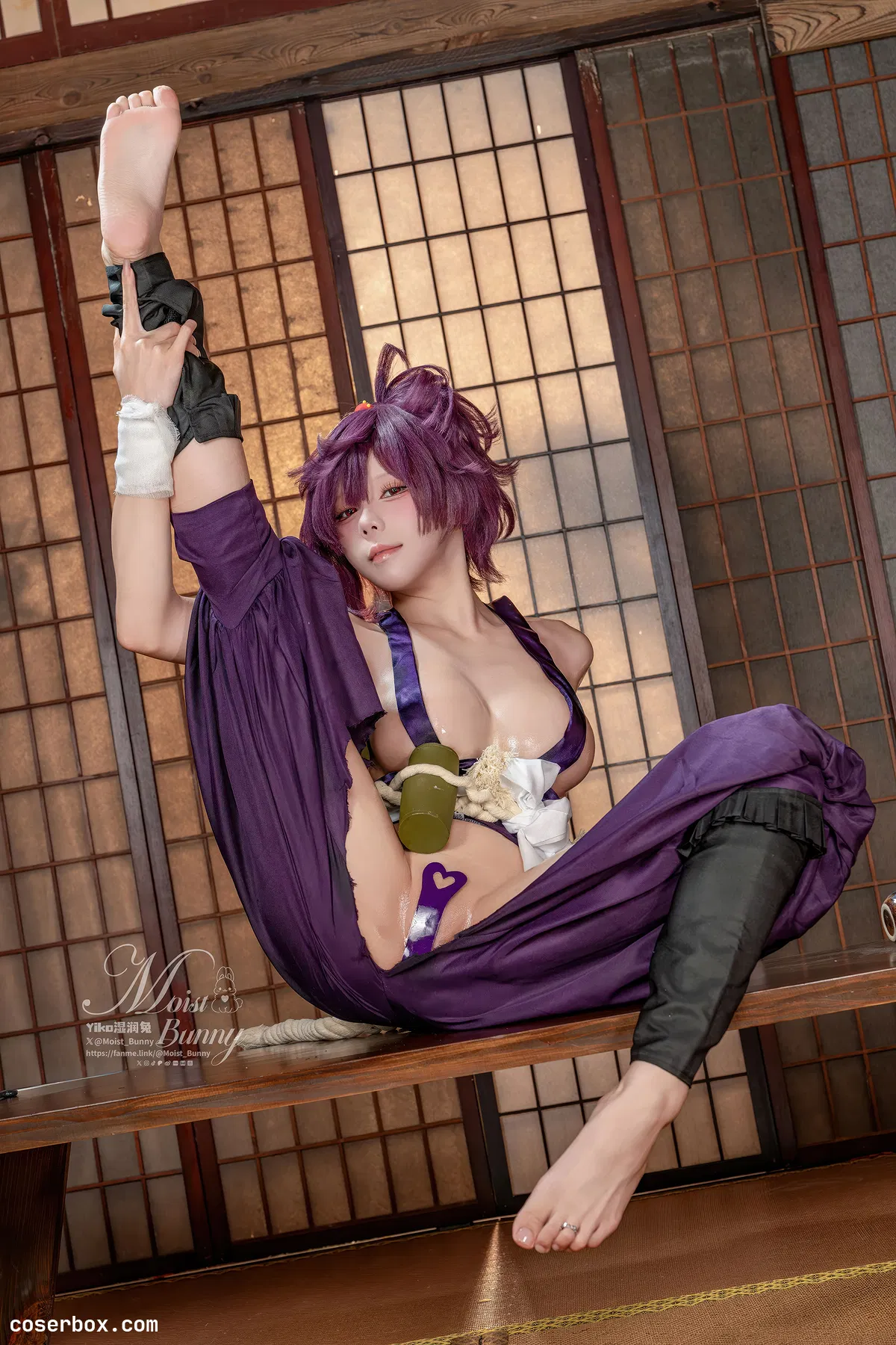 咬一口兔娘(Yiko湿润兔) 2026.02.05 2026年1月作品 地狱乐-杠 - 1