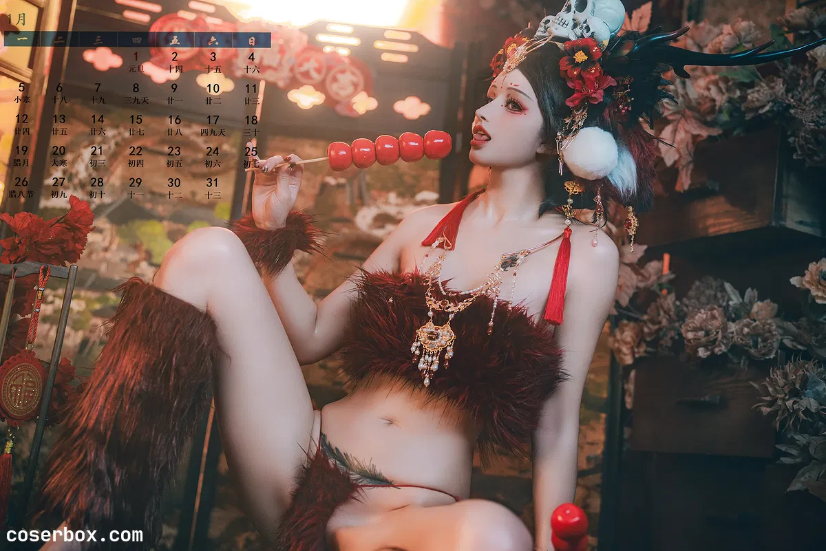 鹿八岁baby 2026.02.09 2026精选日历壁纸 - 1