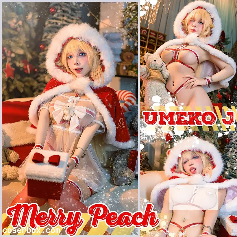 Umeko J 2026.03.27 Merry Peach 超级马里奥圣诞装 - 1
