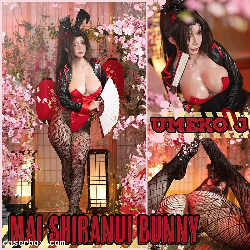 Umeko J 2026.03.28 Mai Shiranui Bunny 不知火舞兔女郎