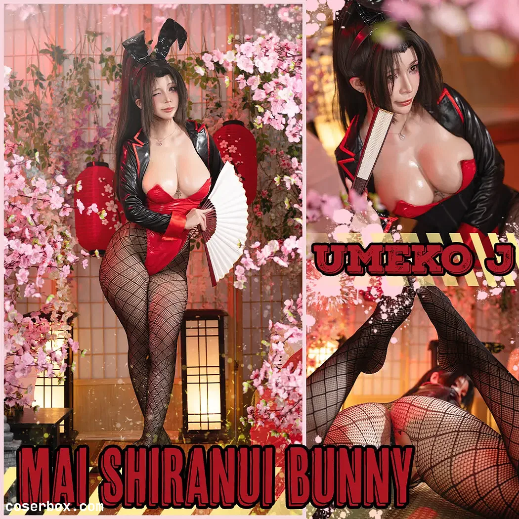 Umeko J 2026.03.28 Mai Shiranui Bunny 不知火舞兔女郎 - 1