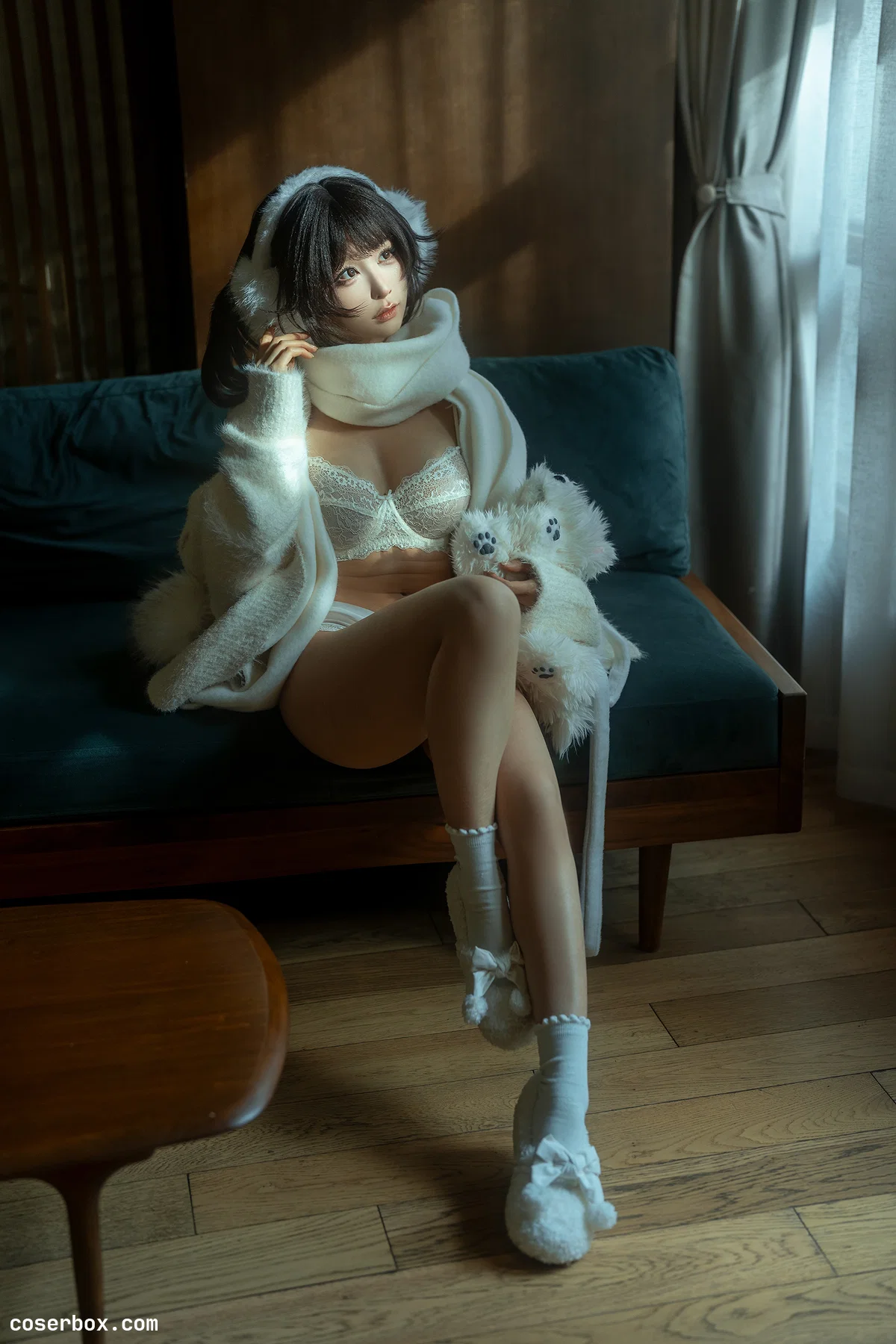 蠢沫沫 2026.04.13 白毛衣 - 2