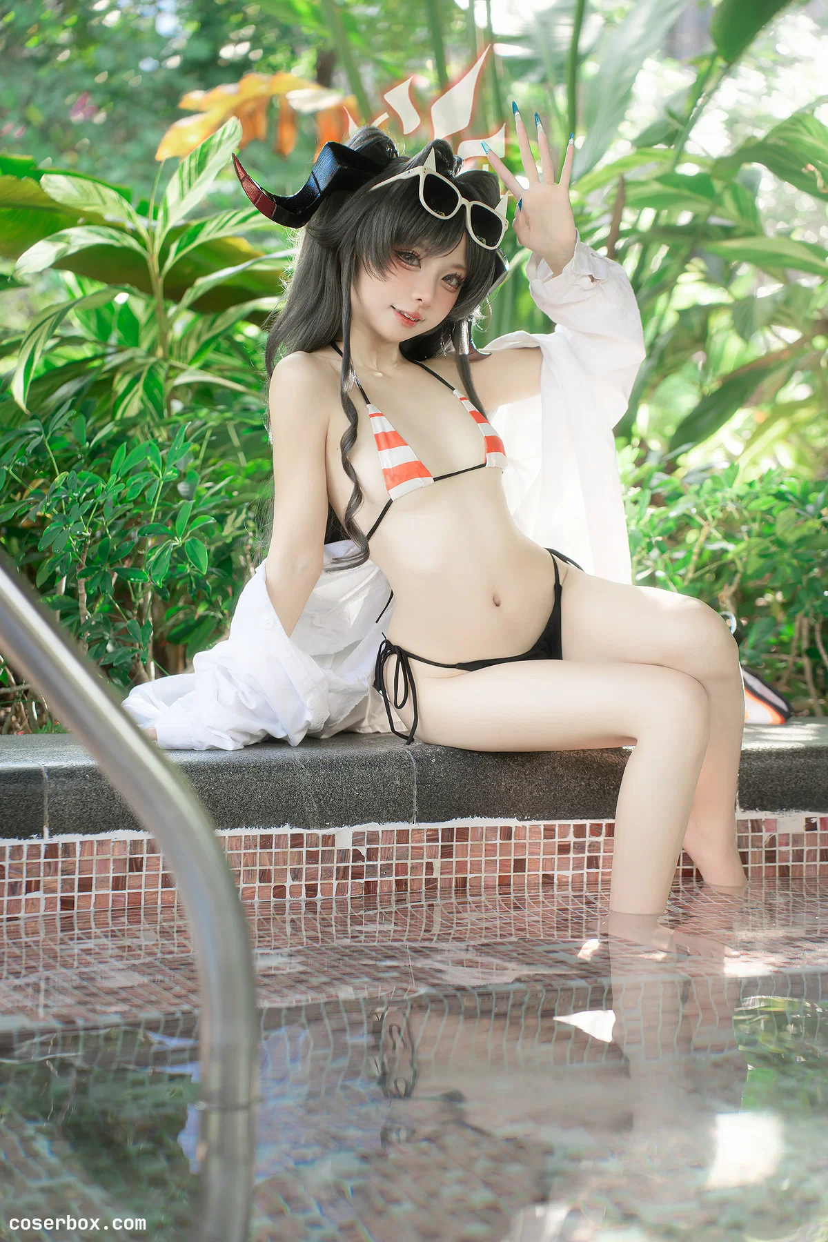 纸悦Etsu_ko 2026.04.26 蔚蓝档案 鬼怒川霞水着 - 1